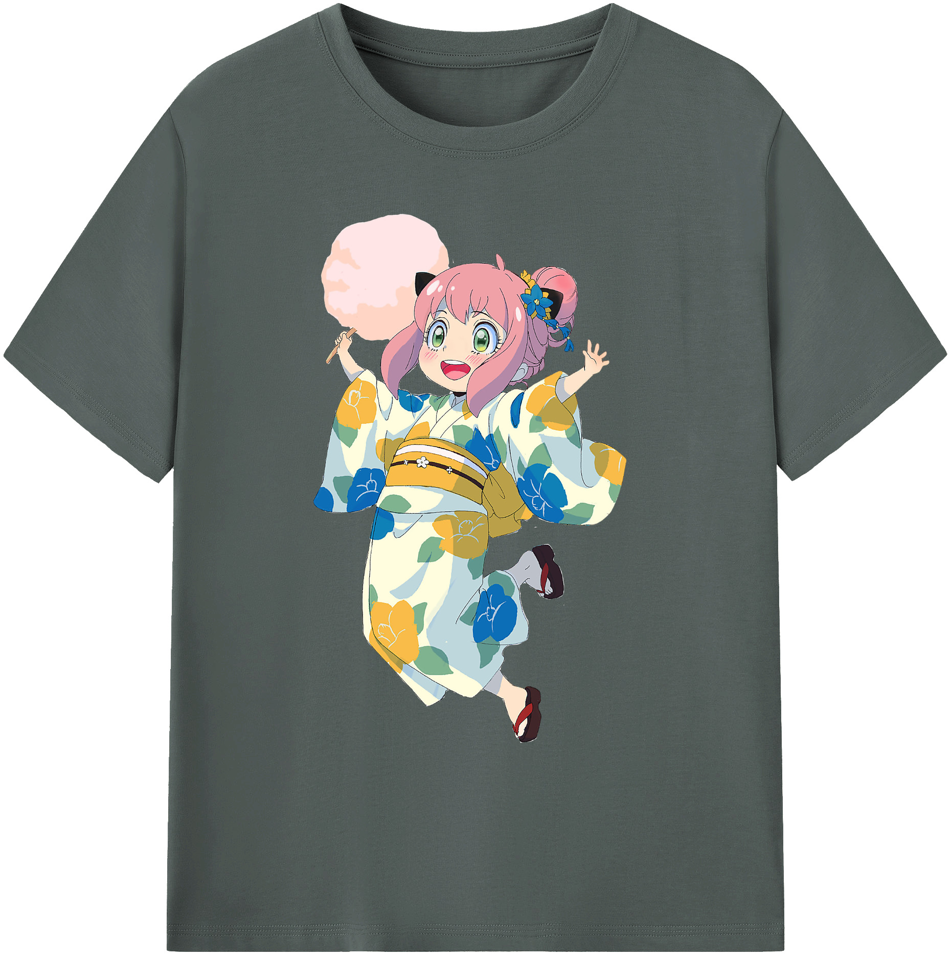 （画像用） SPY×FAMILY间谍家家酒 綿100％ メンズ半袖Tシャツ｜肌触りやわらか＆通気性